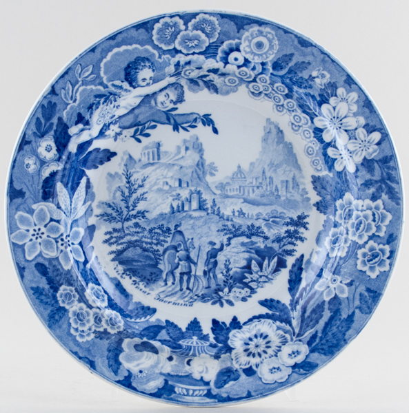 Plate View near Taormina c1825